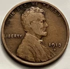 1913-D Lincoln Wheat Cent Denver JC1470