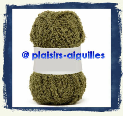 Lot De 11 Pelotes De Laine Phildar Phil Rocaille Mousse - Vert - Aiguille 7 - Neuve