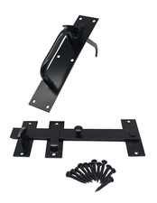 Gate Shed Latch Catch INC SCREWS Lock Gate Suffolk Auto Ring Heavy Duty Bolt