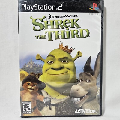 Shrek The Third PS2 PlayStation 2 Brand New Sealed 2007