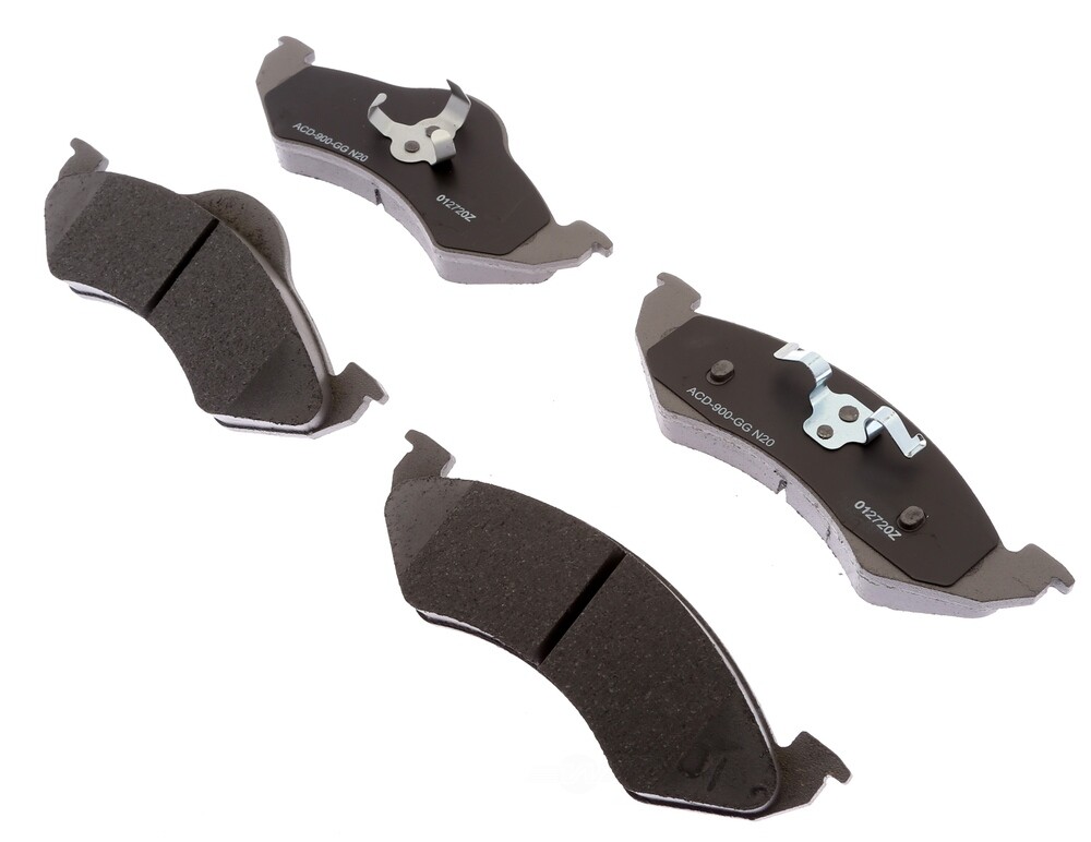 ACDelco Front Ceramic Brake Pads 14D804CH | O'Reilly Auto Parts