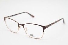 NEW GX BY GWEN STEFANI GX066 BRN BROWN TORTOISE GOLD AUTHENTIC EYEGLASSES 53-17