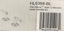 Brizo Allaria HL5368-BL Matte Black Widespread Bathroom Faucet Lever Handle Kit