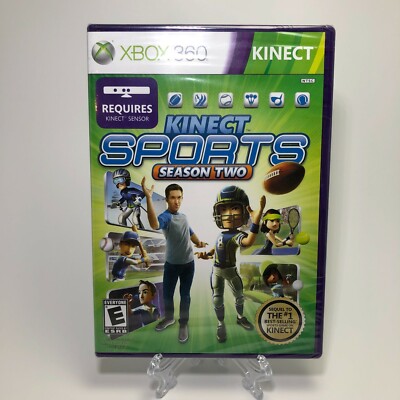 Kinect Sports: Season Two 2 (Microsoft Xbox 360, 2011) Factory Sealed!
