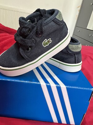 Lacoste Neu Baby Jungen Schuhe Gr. 4