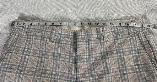 Vintage Levi's 70s Plaid Panatela Flare Pants Checkered Slacks Disco Golf Levi - Picture 3 of 5