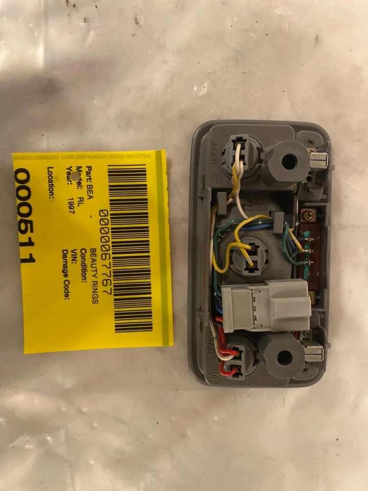 1997 ACURA RL Overhead Upper Roof Interior Dome Map Light Lamp OEM - Image 3 of 4