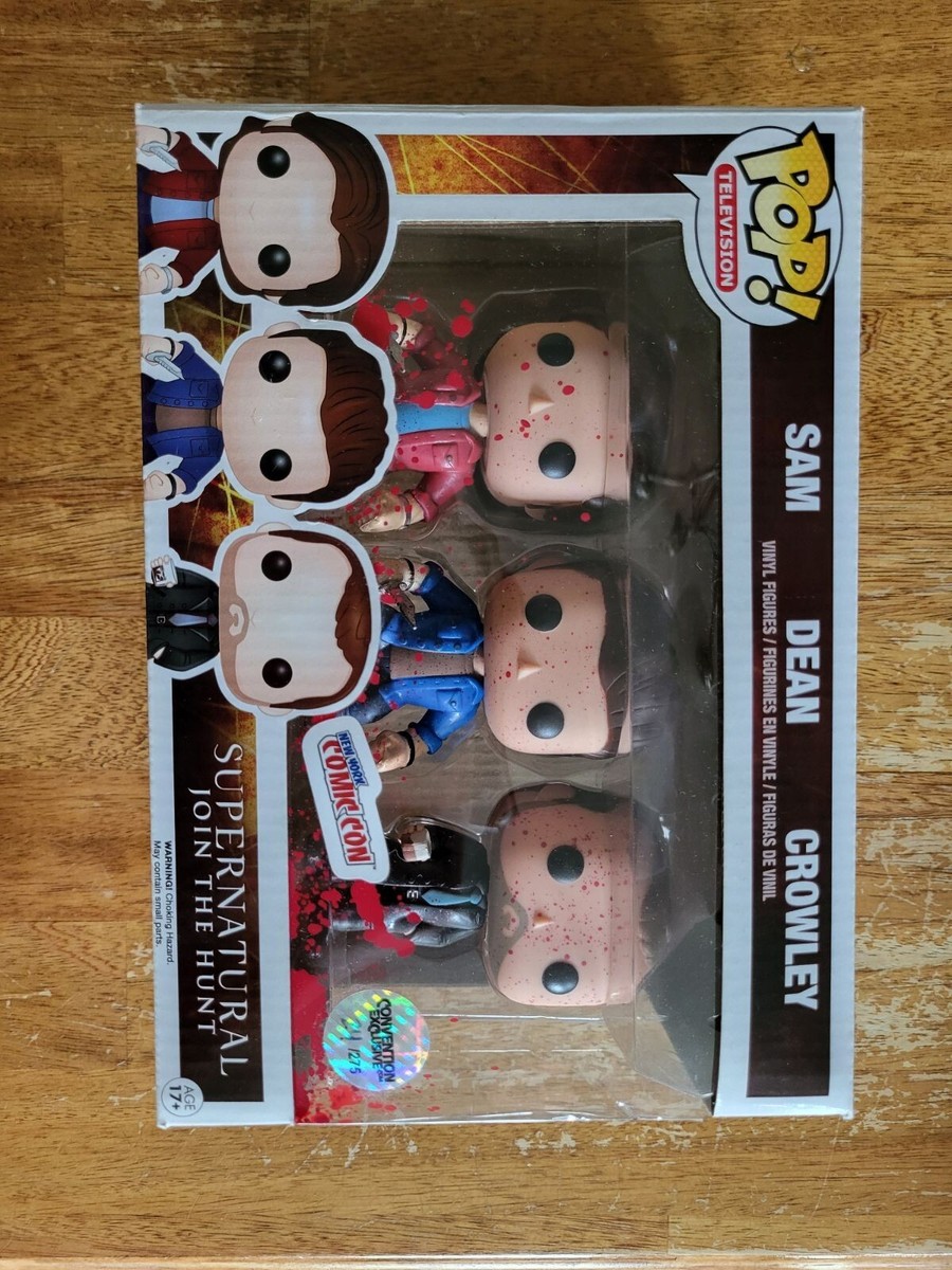 POP!funko SUPERNATURAL フィギュアセット Exclusive NYCC Supernatural Blood Splatter Funko Pop 3 Pack | eBay