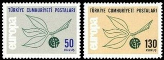 Europa 1965 TURQUIE 1741/2 Neuf sans charnière Groupez vos achats 110F