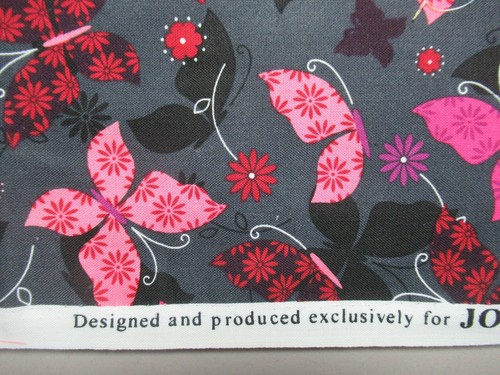 BUTTERFLIES & FLOWERS Multicolor JO-ANN Cotton Fabric 30" X 44"W NEW - Picture 7 of 7