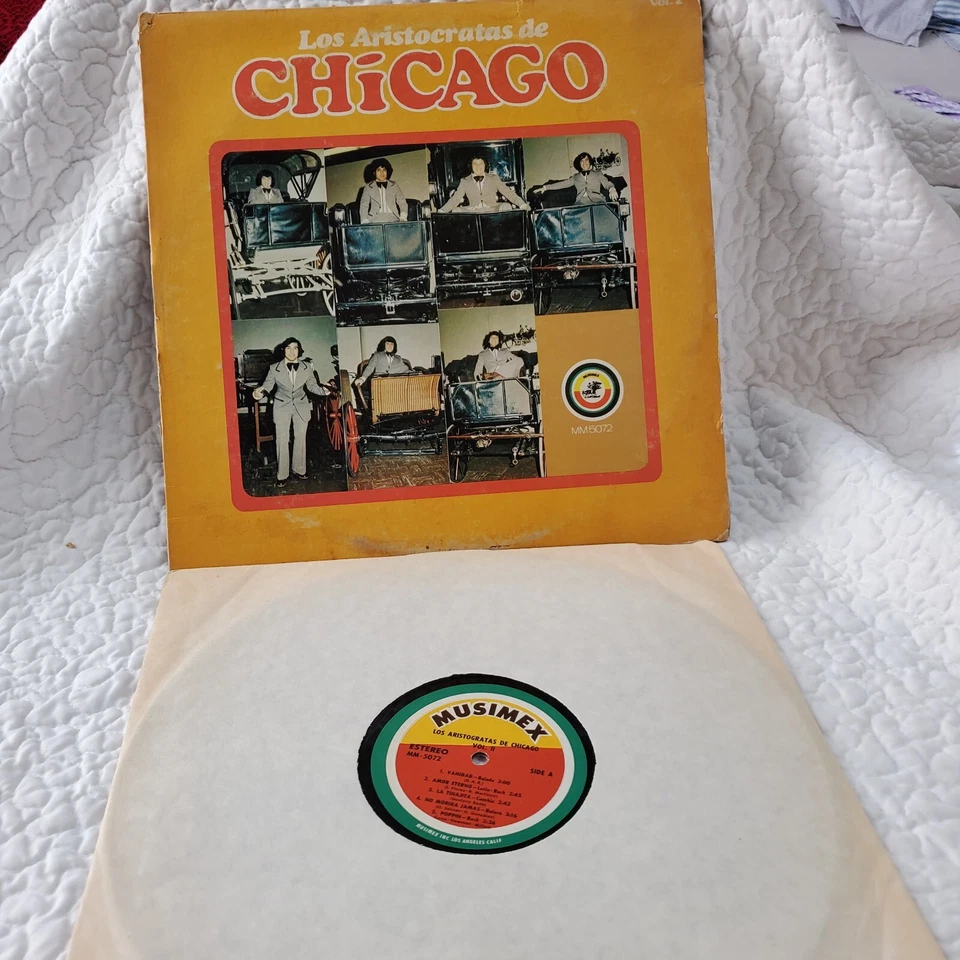 LOS ARISTROCRATAS DE CHICAGO VOL. 2 VANIDAD LP 33 1/3 RPM 1974 ODEON OSS-9044 U Foto 2 de 4