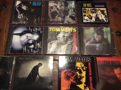 Tom Waits [10 CD Alben]Foreign Affairs Rain Dogs Swordfishtrombones Small Change