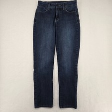 NYDJ Women's Jeans Blue Size 4 Super Skinny Lift Tuck Technology Stretchy