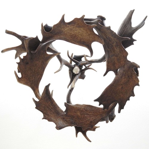 Real Modern Antler Chandelier for 6 Lights - Picture 3 of 10