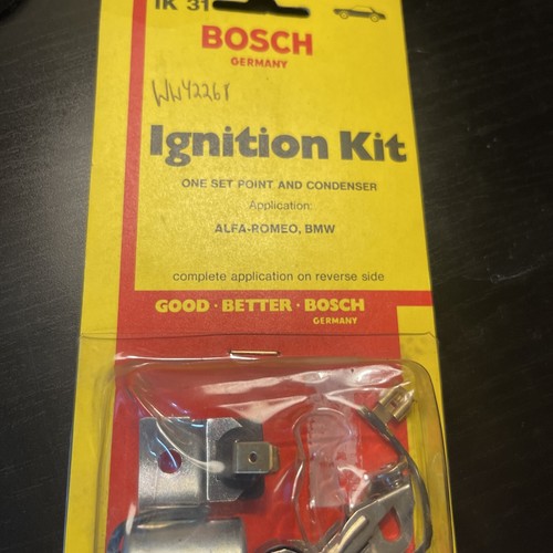 VINTAGE NEW OLD STOCK BOSCH IGNITION KIT IK 31 1969-70 BMW E9 2500 2800 CS E10 - Picture 3 of 22