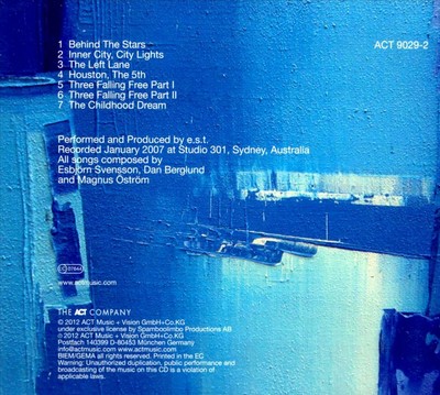 ESBJ RN SVENSSON TRIO/E.S.T. - 301 NEW CD