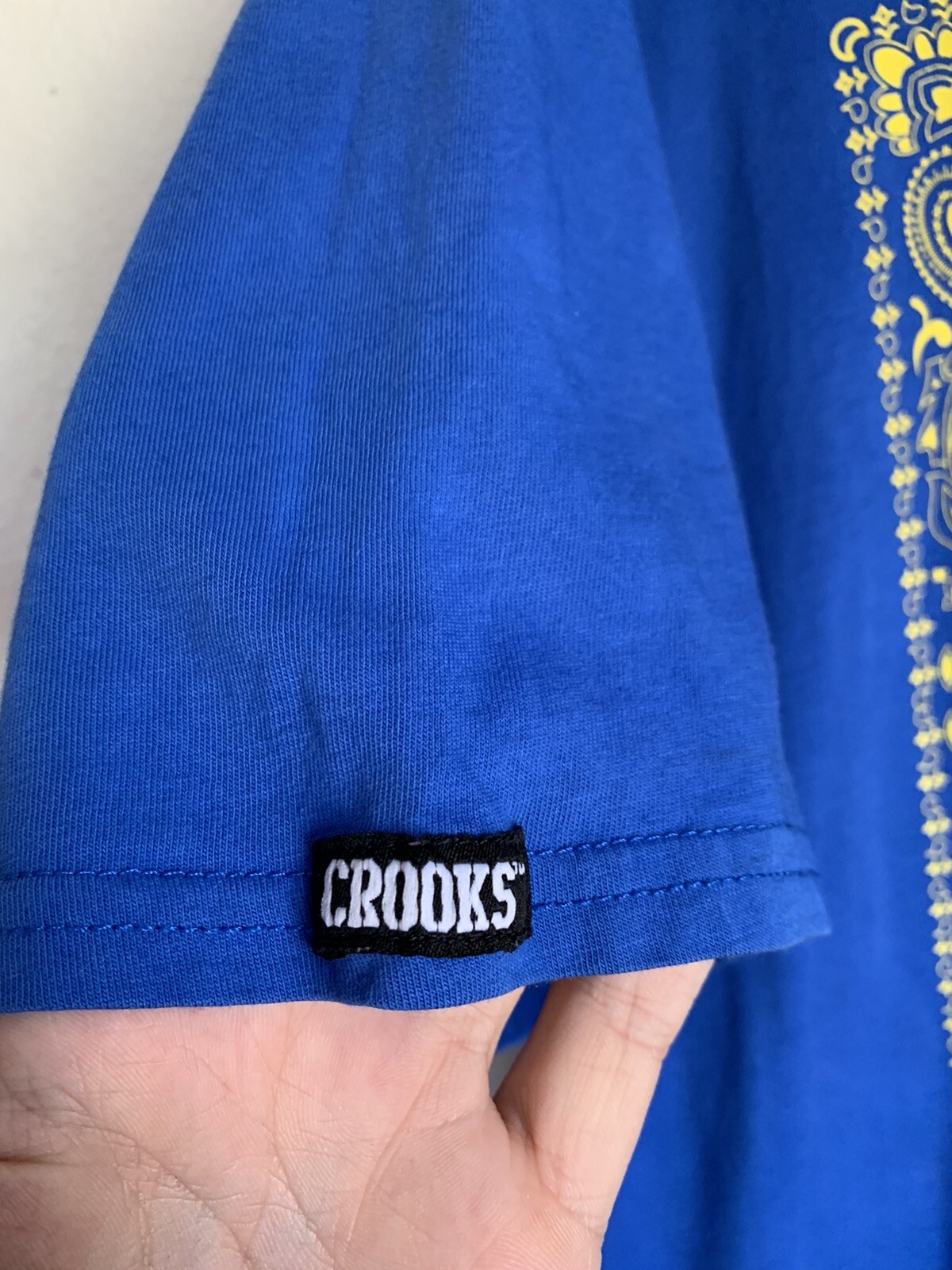 FILA Camicia Crooks and Castles braccio della morte grande