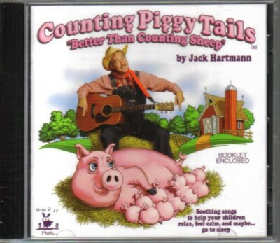 JACK HARTMANN : COUNTING PIGGY TAILS (CD) DISC + CVR ART - NO CASE - VG