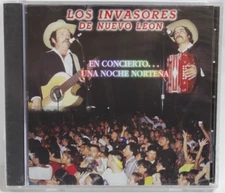 Los Invasores de Nuevo Leon - Cd - En Concierto Una Noche Nortena - Norteno