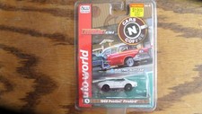 Auto World Thunderjet 1968 Pontiac Firebird Silver HO Scale Slot Car