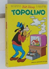 79009 MICKEY MOUSE Booklet No. 1161 - Disney Mondadori 1978