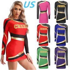 Women's Halloween Cheerleading Uniform High School Musical Festive Costume