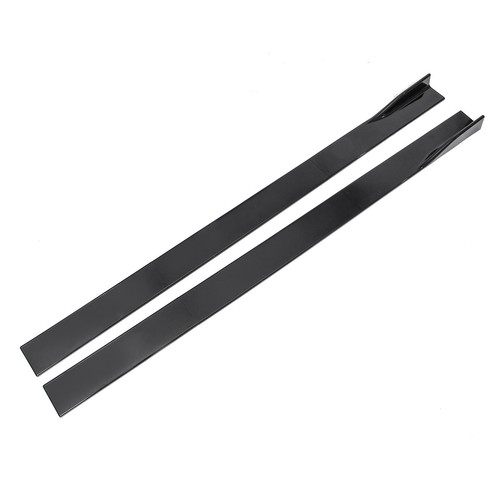 86.6" Side Skirt Lips Panel Splitter Gloss Black For LEXUS GS350 ES350 2013-2020 - Picture 3 of 11