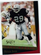 Patrick Bates 1993 Select #182 Rookie Los Angeles Raiders