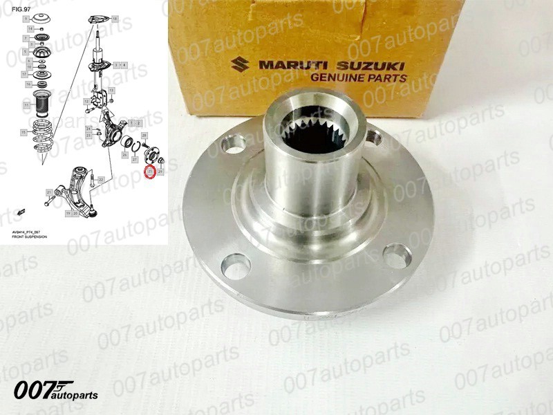 FRONT WHEEL HUB FOR SUZUKI SWIFT,ALTO CIAZ 43421M60GA1 - GENUINE