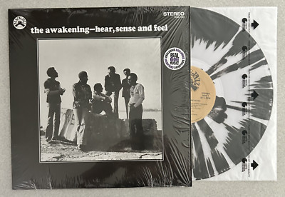 AWAKENING Hear, Sense And Feel LP  Black Jazz  Clear Black Swirl 100 pressed OOP