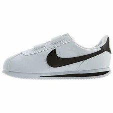 NIKE CORTEZ BASIC PSV WHITE BLACK 904767 102 KIDS US SIZES