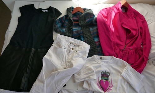 GIRLS CLOTHING MIXED LOT DKNY EPIC THREADS LA KITTY 5 ITEMS EXCELLENT - Picture 11 of 12