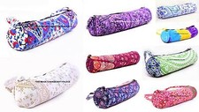 Handmade Mandala Indian Large Yoga Mat Carrier Bag with Shoulder Strap Bags US