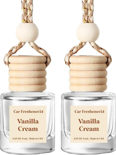 Sustainable Wooden Hanging Car Air Freshener Diffuser - 45+ Days of Freshness - Picture 3 of 7