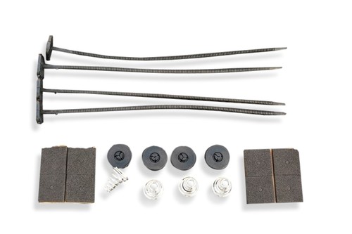 Kit De Montage Universel Pour Ventilateur De Radiateur - Lot De 2 Avec Attaches