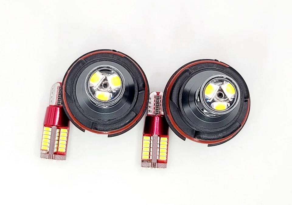 4 Bombillas LED Super Brillantes para Faro Kawasaki Brute Force 750: 2005-2011 Foto 3 de 4