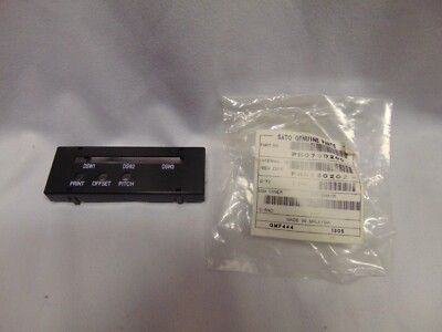 SATO Genuine DSW Cover PH0730200 730-0044-01 GMF444 1305