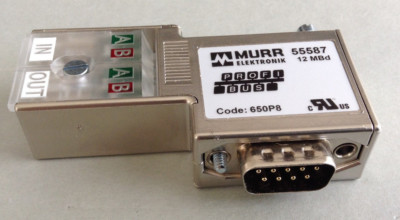 MURR 55587 PROFIBUS-PLUG-MALE (SUB-D) 90° MURRELEKTRONIK 