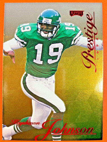 Keyshawn Johnson [Gold] #89 1998 Playoff Prestige card