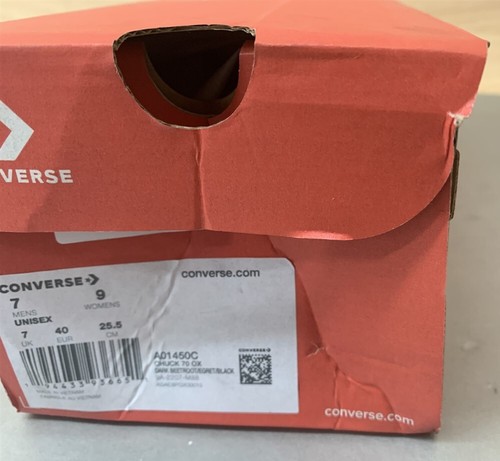 Converse Unisex Chuck 70 OX Canvas Sneaker Dark Beetroot/Egret/Black Mens Sizes - Picture 11 of 12