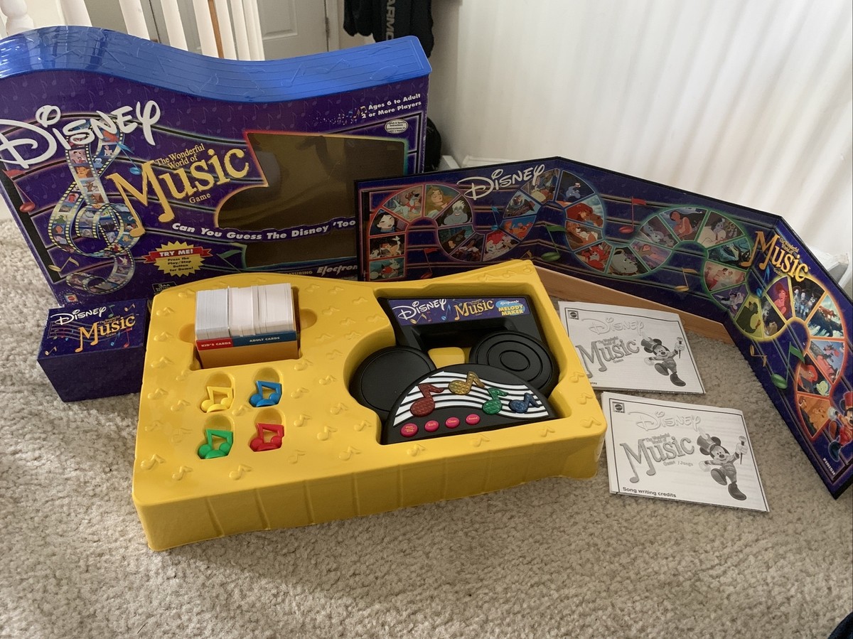 Disney THE WONDERFUL WORLD OF MUSIC GAME Electronic Melody Maker