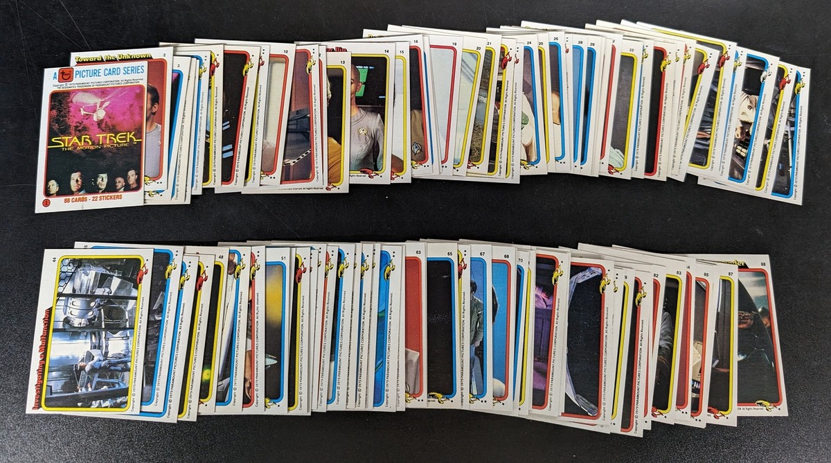 1979 Topps Star Trek The Motion Picture Complete 88 Card 22