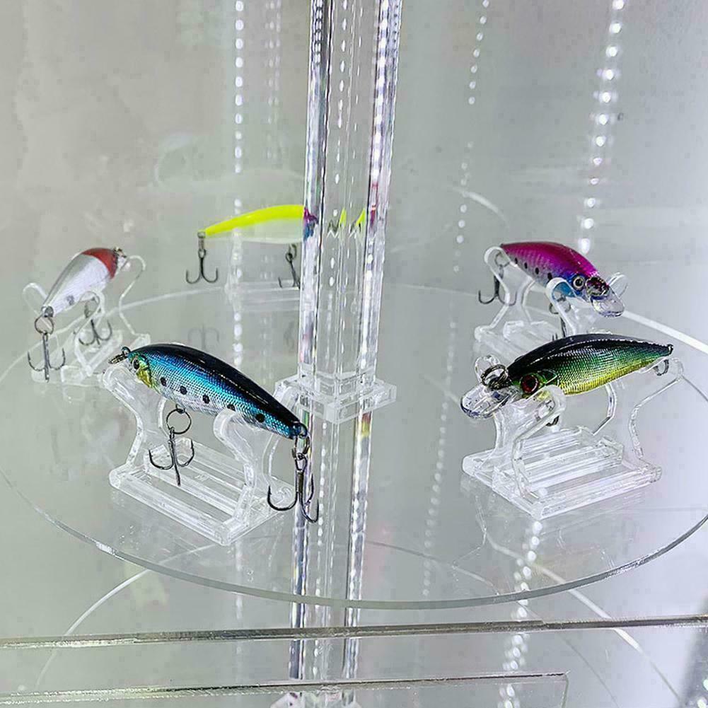 Fishing Lure Display Stand Easels Transparent Display Rack eBay