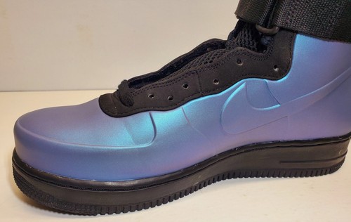 Nike Air Force 1 Foamposite 2018 Light Carbon Men's Size 8.5 New Un-box Flawless - Picture 8 of 23