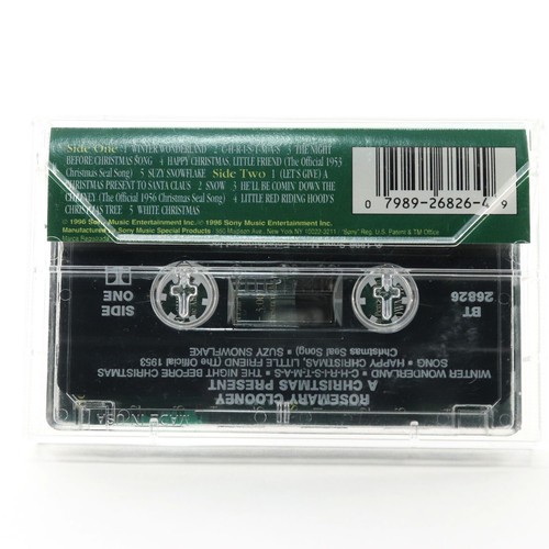 A Christmas Present Rosemary Clooney Cassette Tape, 1996, Sony) BT 26826 - Picture 2 of 7