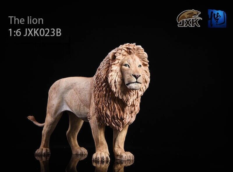 JXK 1:6 Lion Wild Animal Model Resin Toy Action Figure JXK 1:6 Lion Wild Animal Model Resin Toy Action Figure