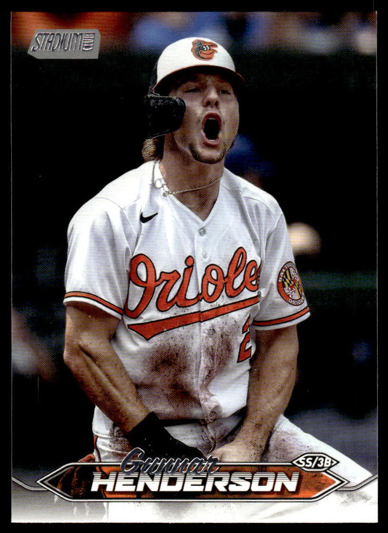 最終日。2024 Topps Gunnar Henderson 最終日。2024 Topps Gunnar Henderson