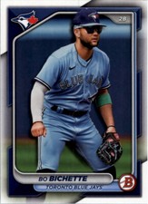 2024 Bowman Base Paper Bo Bichette #83 Toronto Blue Jays MLB Baseball Card