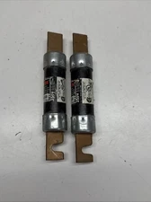 (LOT OF 2) Bussman FRN-R-80 Fusetron Dual-Element Class Rk5