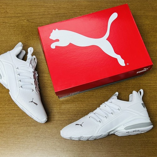puma axelion perf white